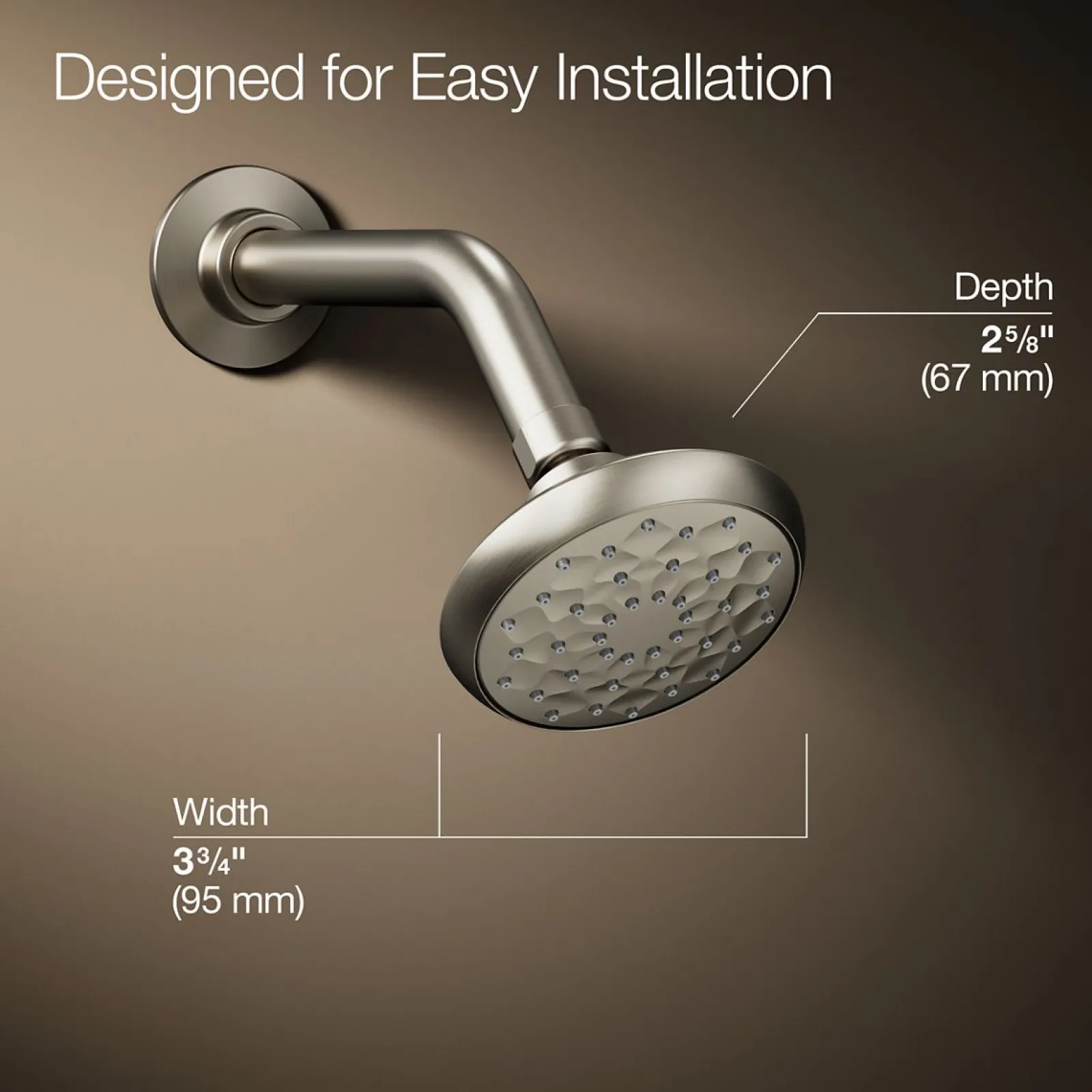 Single-function showerhead, 1.5 gpm^Kohler Clearance