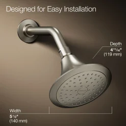 Single-function showerhead, 2.5 gpm^Kohler Outlet