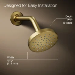 Single-function showerhead, 1.75 gpm^Kohler New