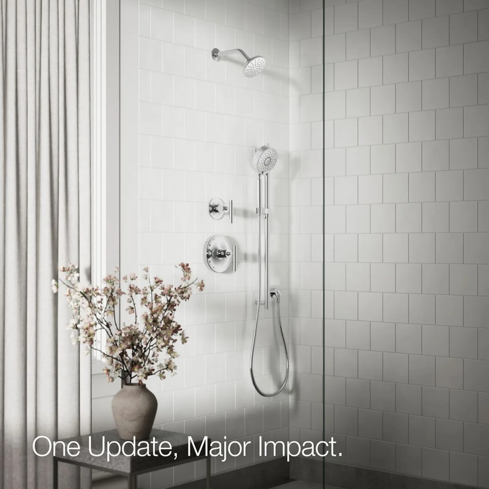 Single-function showerhead, 2.5 gpm^Kohler Online