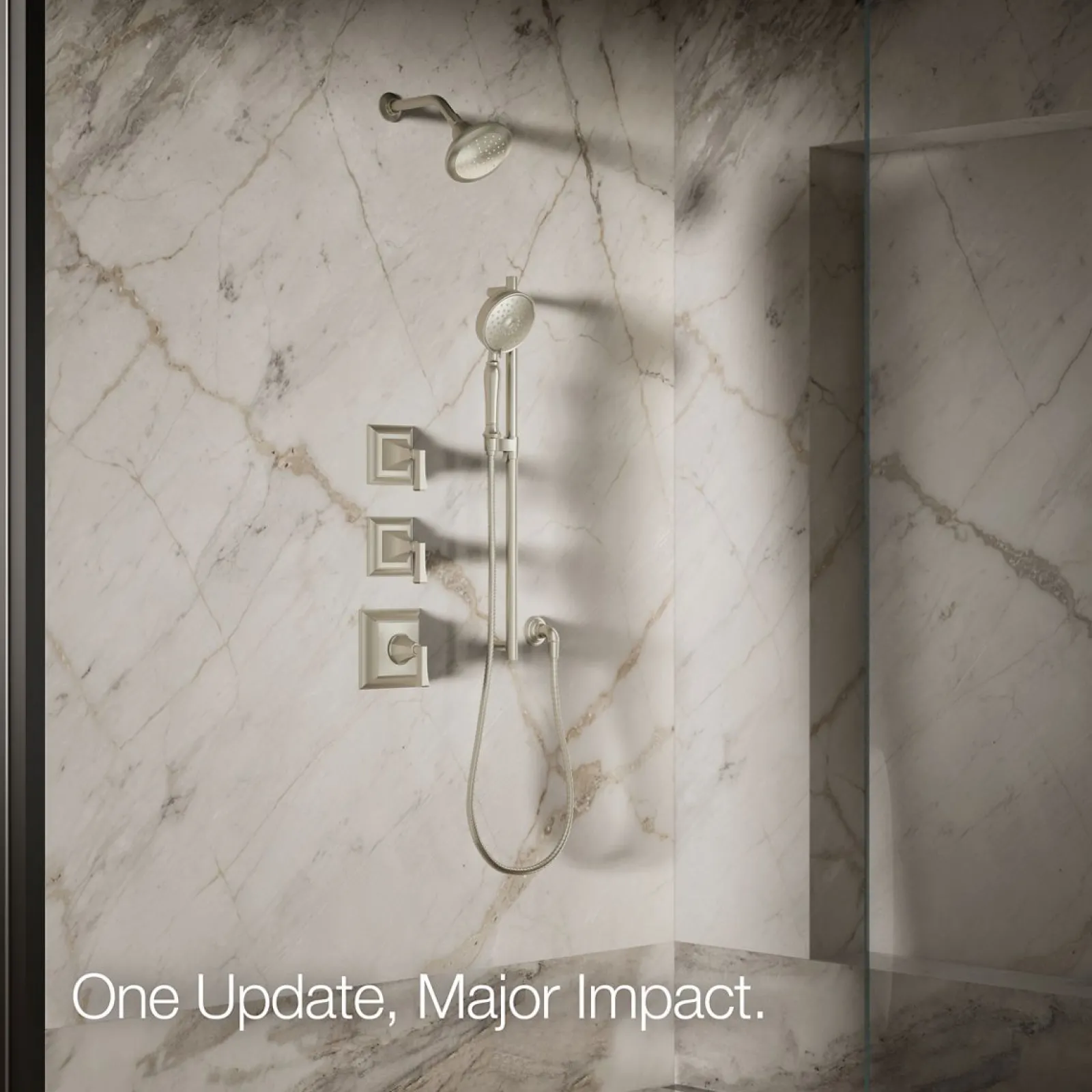 Single-function showerhead, 1.75 gpm^Kohler Hot