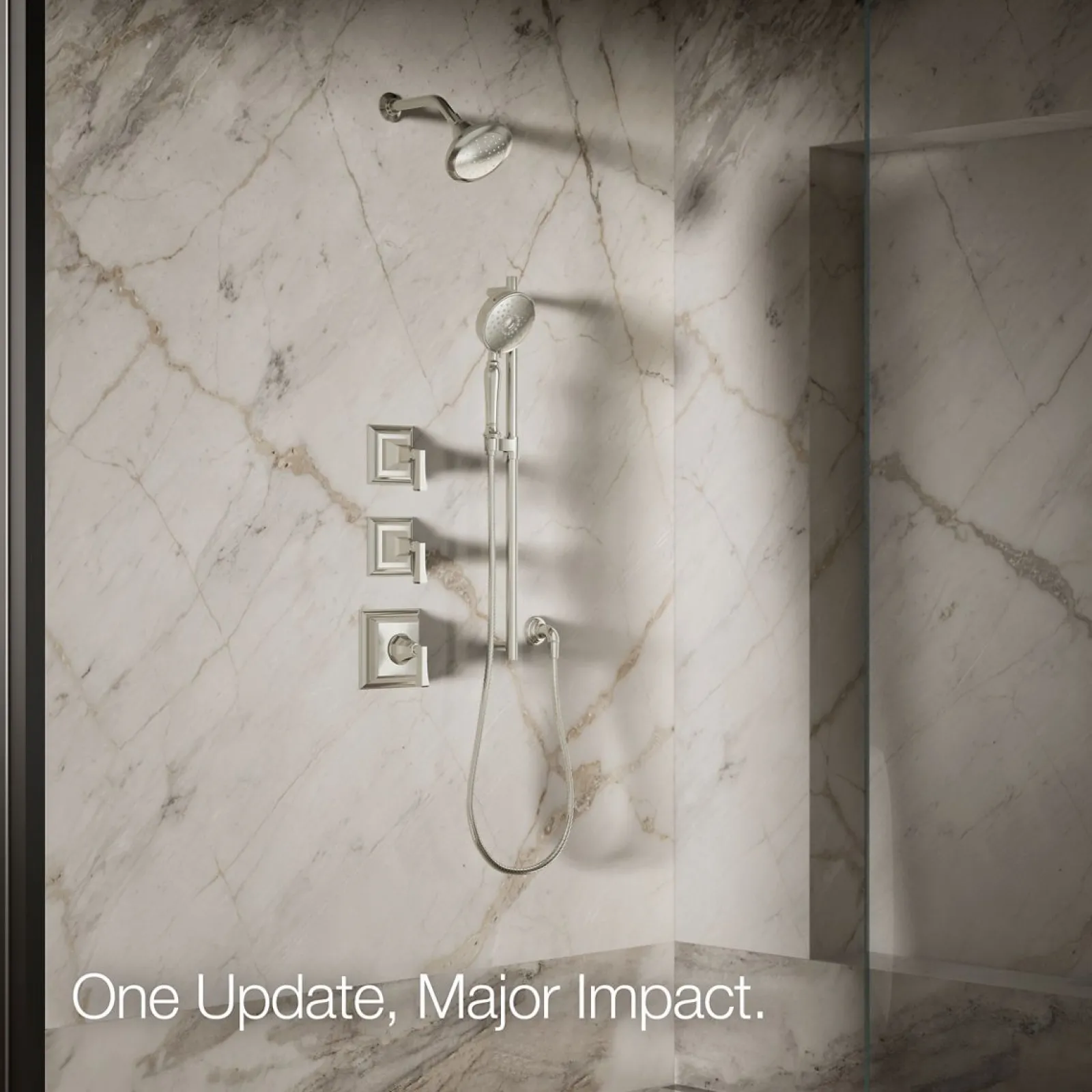 Single-function showerhead, 1.75 gpm^Kohler Hot