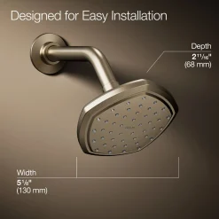 Single-function showerhead, 2.5 gpm^Kohler Online