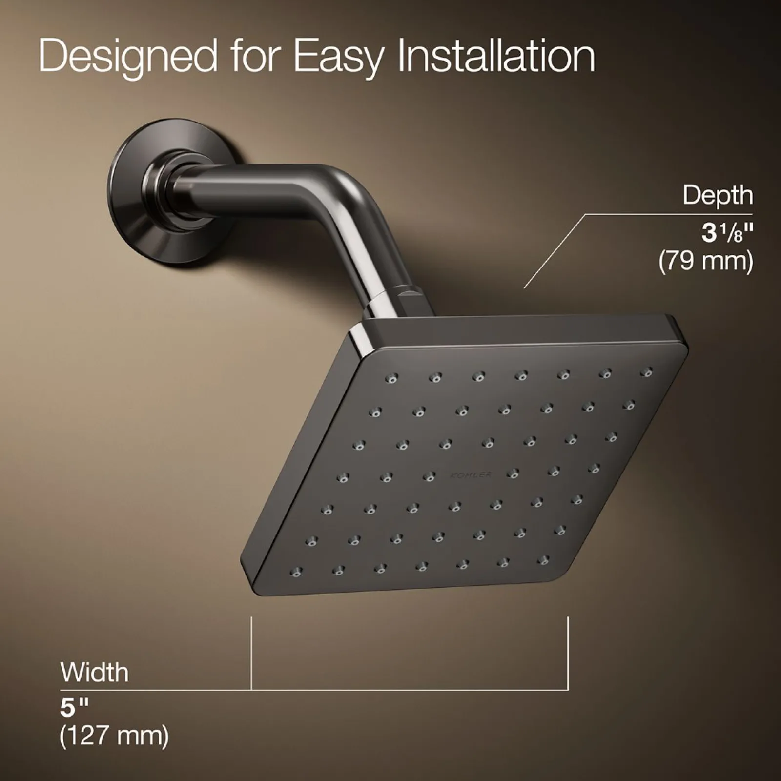 Single-function showerhead, 2.5 gpm^Kohler Best