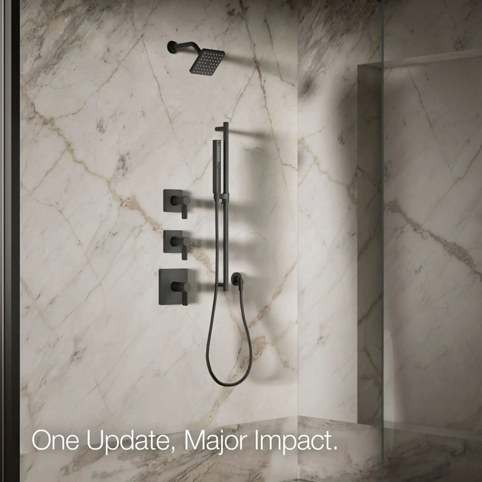 Single-function showerhead, 2.5 gpm^Kohler Best