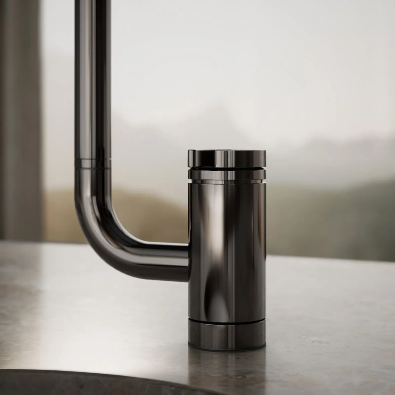 Single-handle bar sink faucet with two-function extended-reach spout^Kohler Clearance