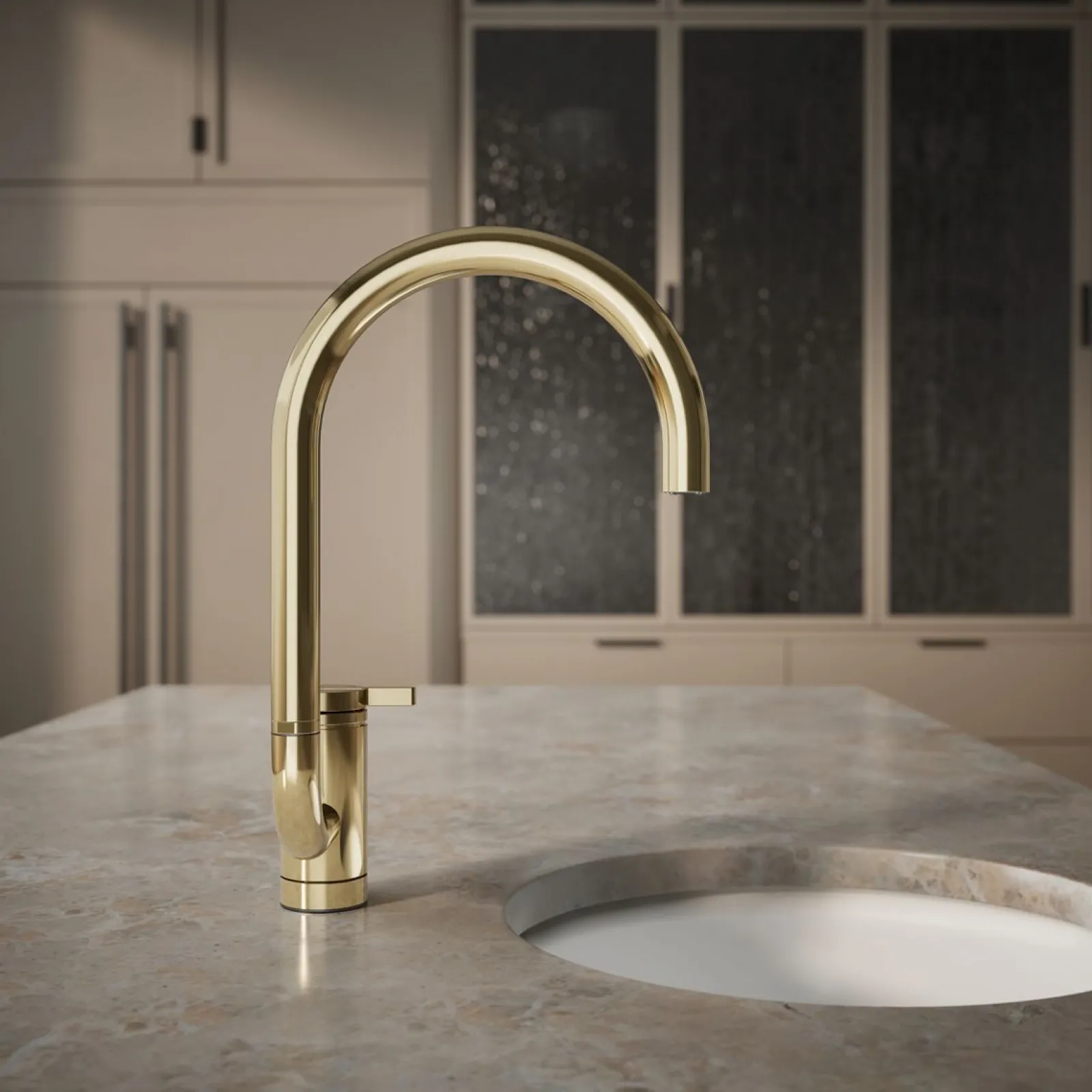 Single-handle bar sink faucet with two-function extended-reach spout^Kohler Clearance