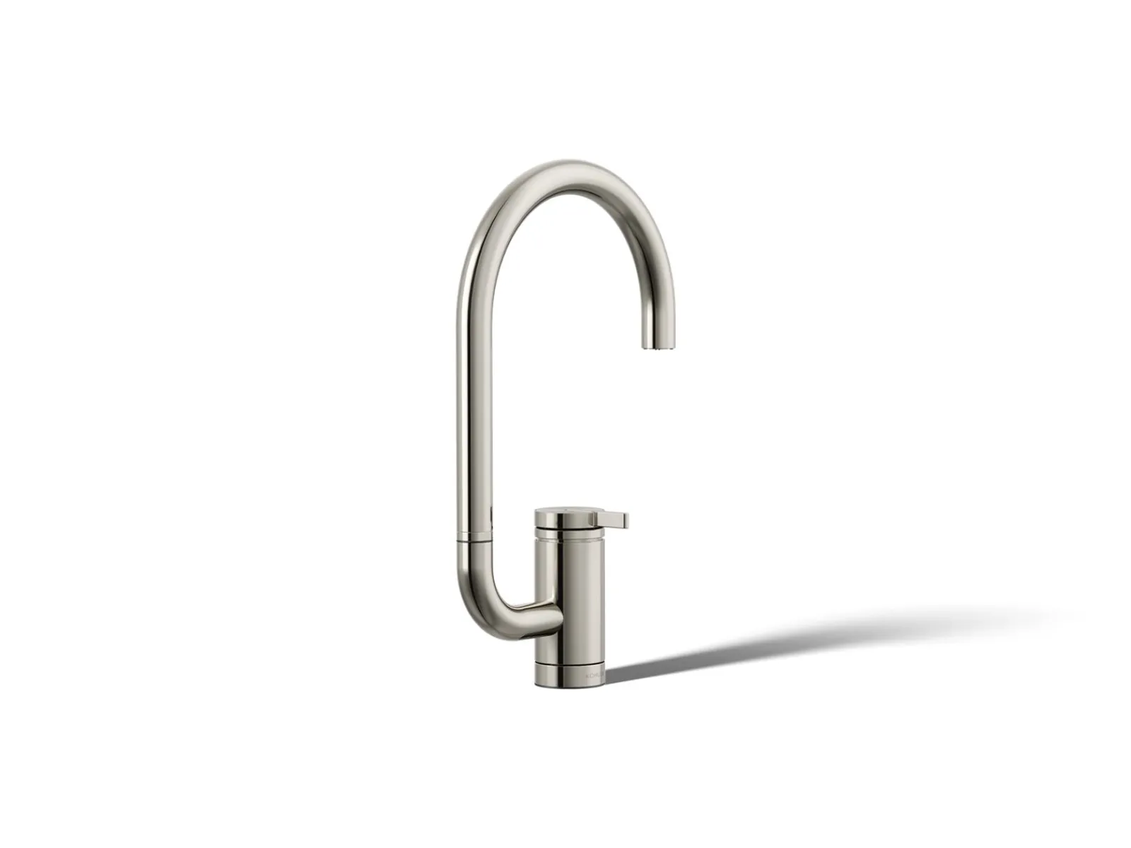 Single-handle bar sink faucet with two-function extended-reach spout^Kohler Clearance