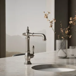 Single-handle bar sink faucet^Kohler