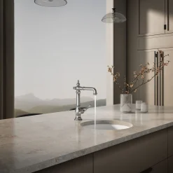 Single-handle bar sink faucet^Kohler