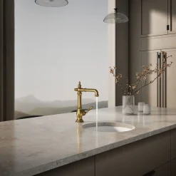 Single-handle bar sink faucet^Kohler