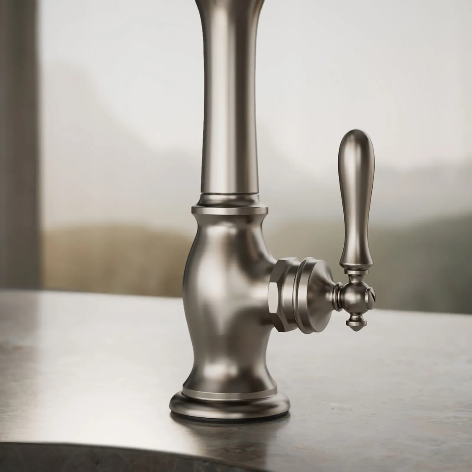 Single-handle bar sink faucet^Kohler