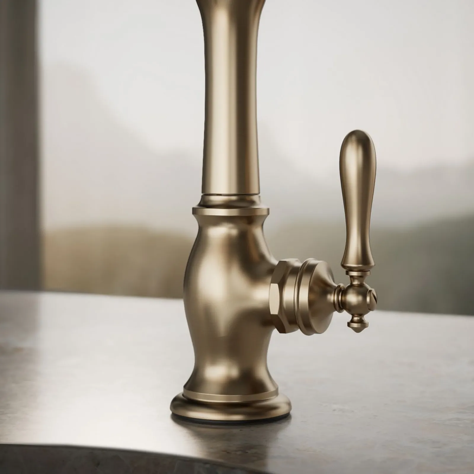 Single-handle bar sink faucet^Kohler