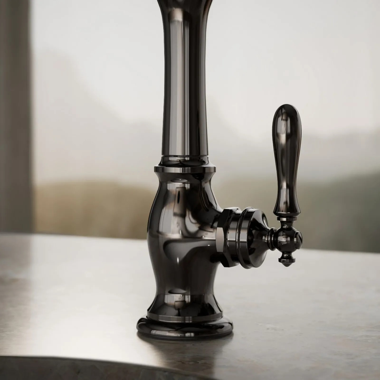 Single-handle bar sink faucet^Kohler