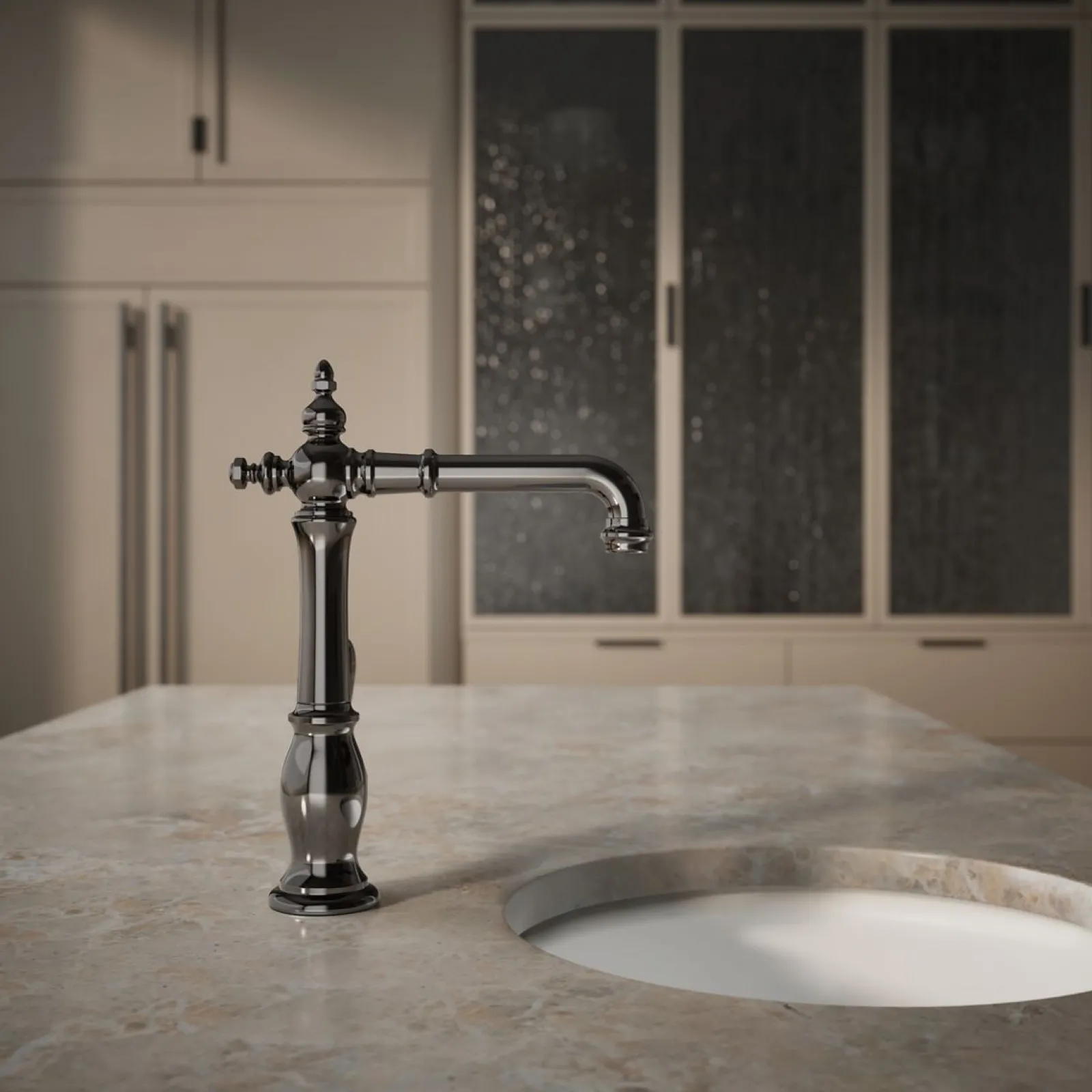 Single-handle bar sink faucet^Kohler