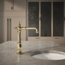 Single-handle bar sink faucet^Kohler