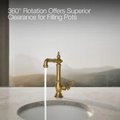 Single-handle bar sink faucet^Kohler
