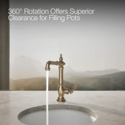 Single-handle bar sink faucet^Kohler