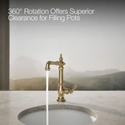 Single-handle bar sink faucet^Kohler