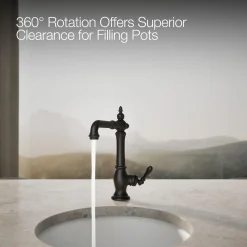 Single-handle bar sink faucet^Kohler