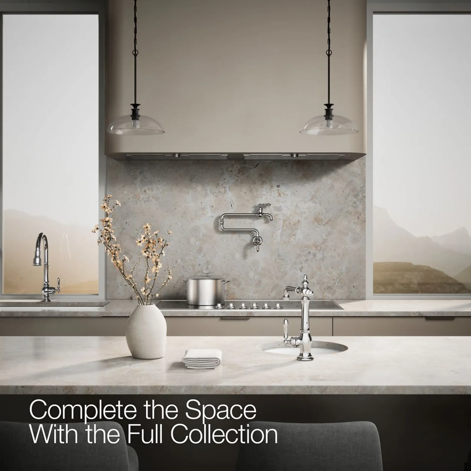 Single-handle bar sink faucet^Kohler