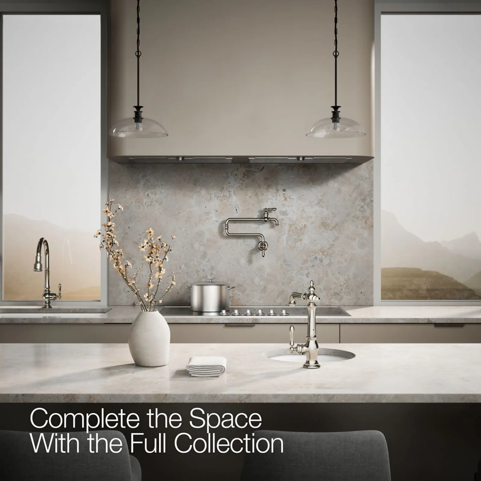 Single-handle bar sink faucet^Kohler
