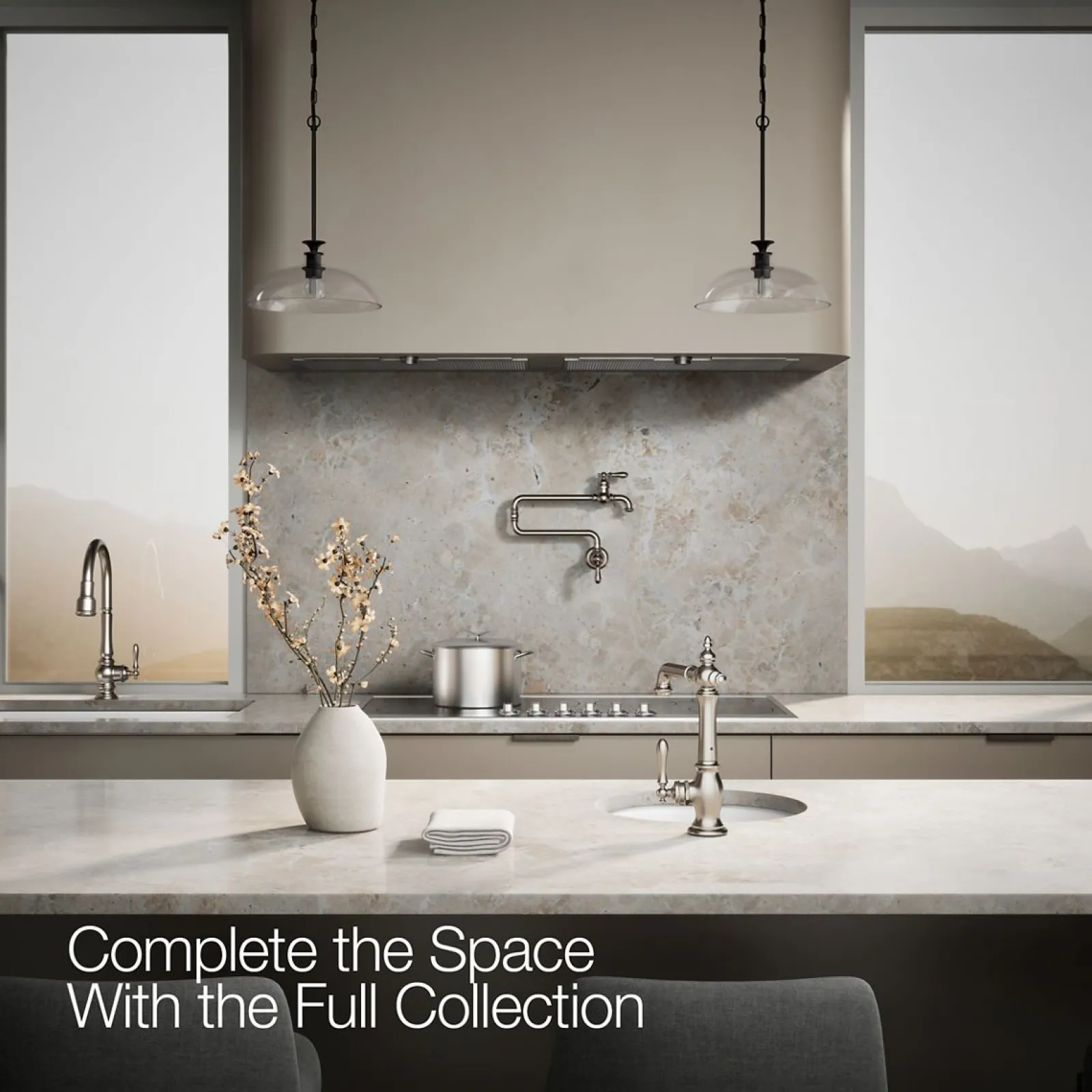 Single-handle bar sink faucet^Kohler