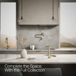 Single-handle bar sink faucet^Kohler