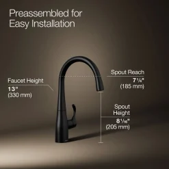 Single-handle bar sink faucet^Kohler Discount