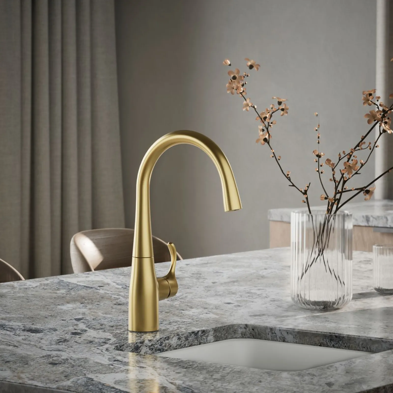Single-handle bar sink faucet^Kohler Discount