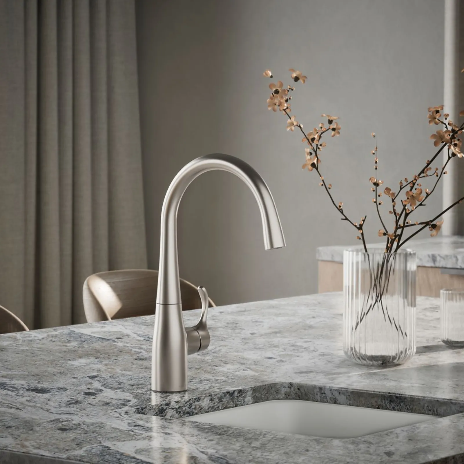 Single-handle bar sink faucet^Kohler Discount