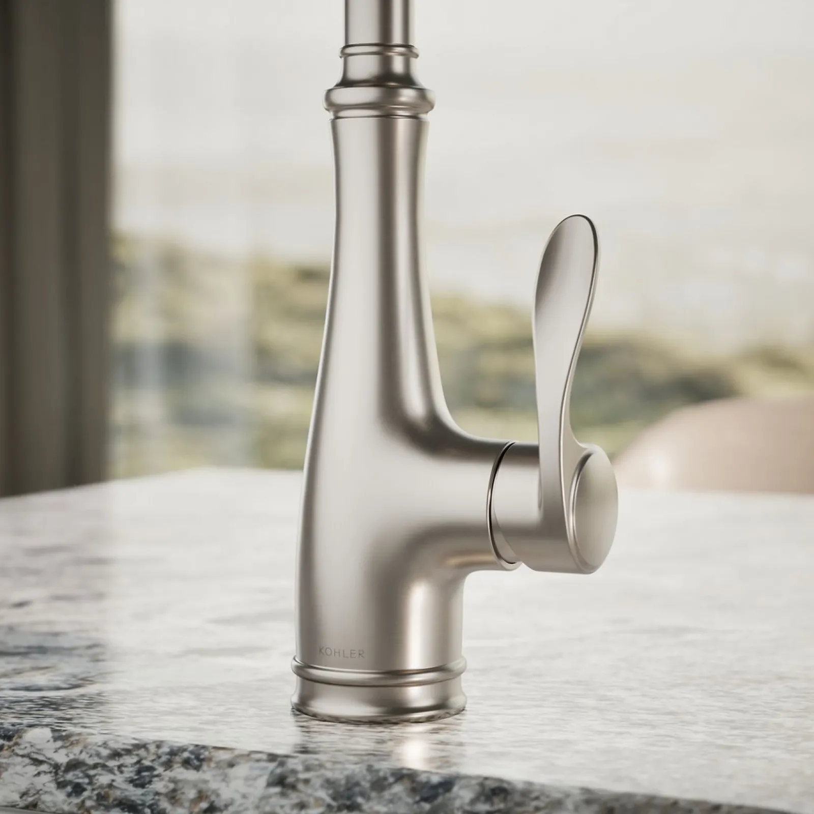 Single-handle bar sink faucet^Kohler New