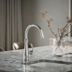 Single-handle bar sink faucet^Kohler New