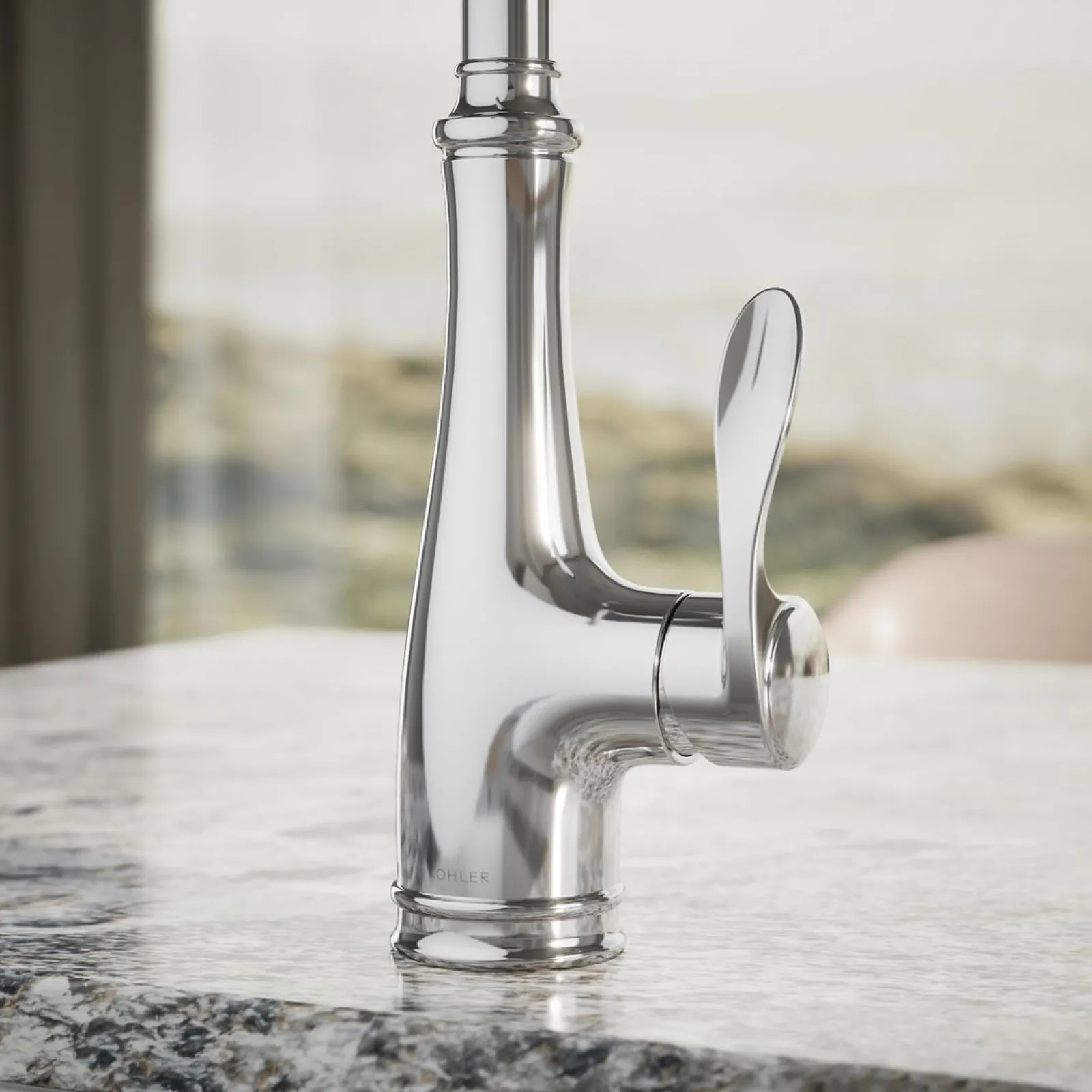 Single-handle bar sink faucet^Kohler New