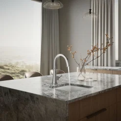 Single-handle bar sink faucet^Kohler Hot