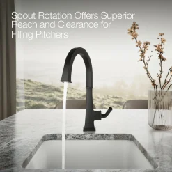 Single-handle bar sink faucet^Kohler Hot