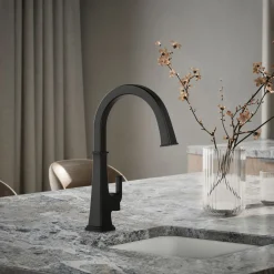 Single-handle bar sink faucet^Kohler Hot
