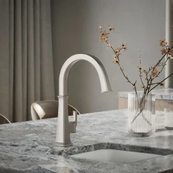 Single-handle bar sink faucet^Kohler Hot