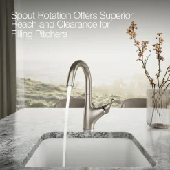 Single-handle bar sink faucet^Kohler Best