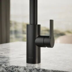 Single-handle bar sink faucet^Kohler Hot
