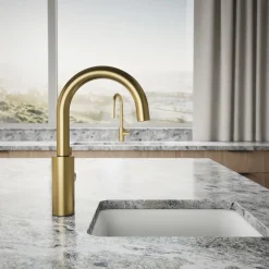 Single-handle bar sink faucet^Kohler Hot
