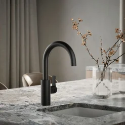 Single-handle bar sink faucet^Kohler Hot