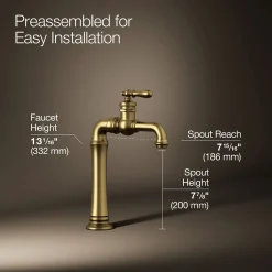 Single-handle bar sink faucet^Kohler Online