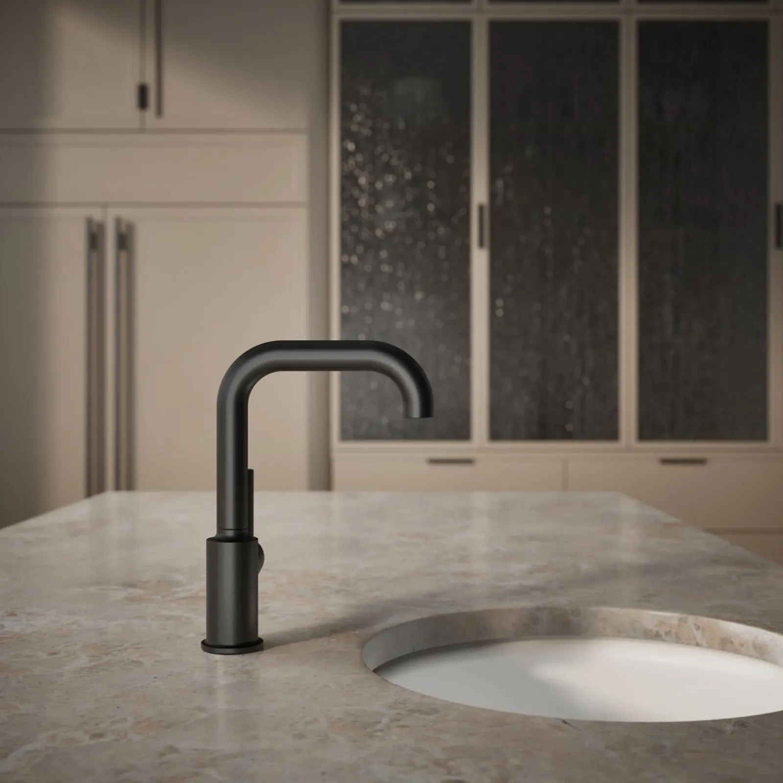Single-handle bar sink faucet^Kohler