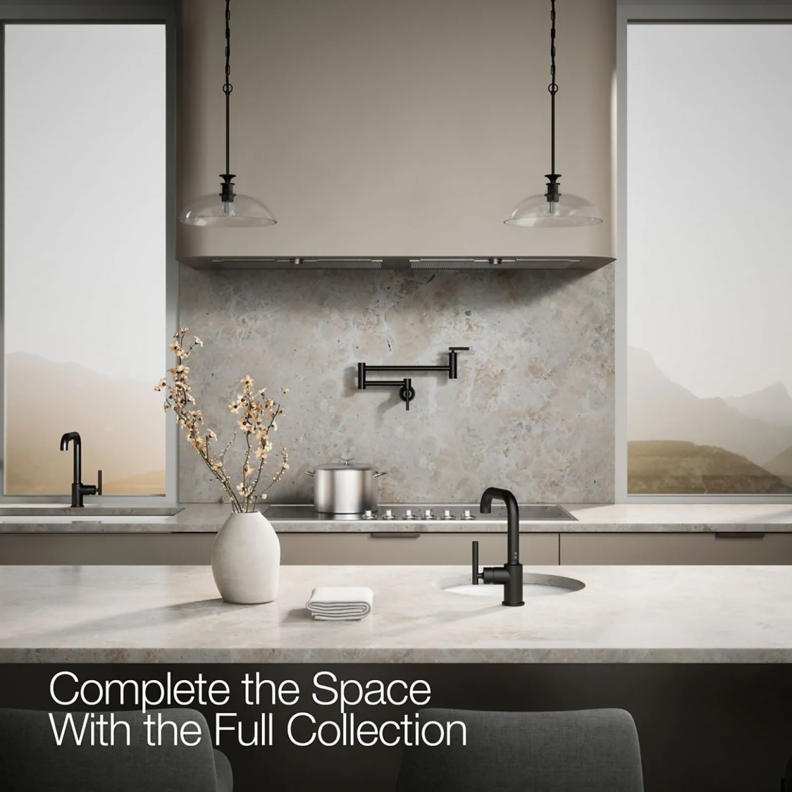 Single-handle bar sink faucet^Kohler