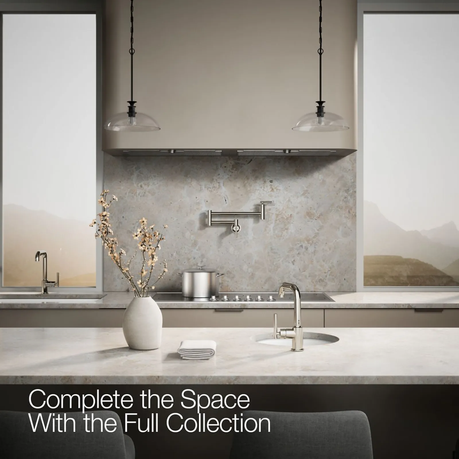 Single-handle bar sink faucet^Kohler