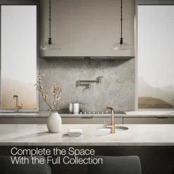 Single-handle bar sink faucet^Kohler