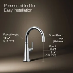 Single-handle bar sink faucet^Kohler Best