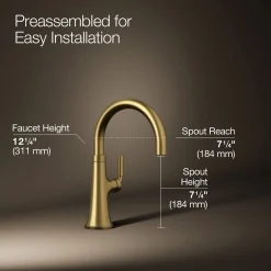Single-handle bar sink faucet^Kohler Best