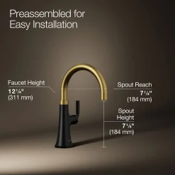 Single-handle bar sink faucet^Kohler Best